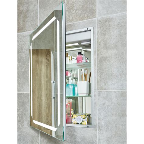 recessed mirror cabinets for bathroom